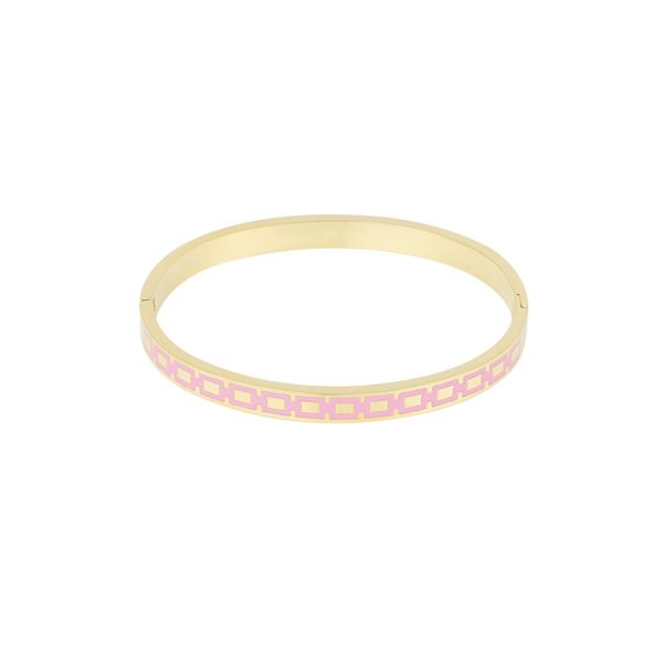 Slavenarmband - roze