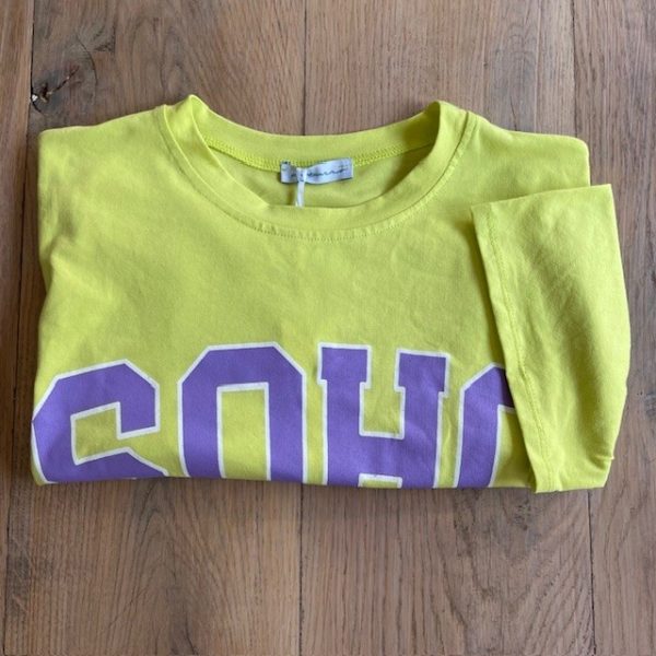 T-shirt SOHO limegroen - Afbeelding 2