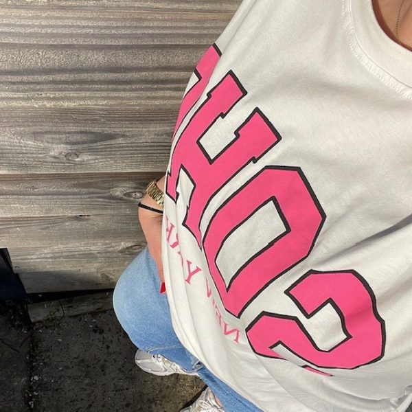 T-shirt SOHO wit