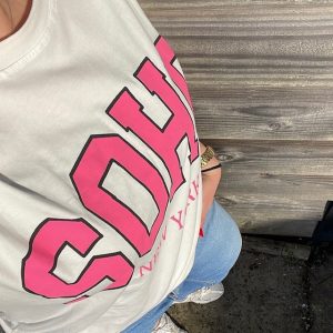 T-shirt SOHO wit