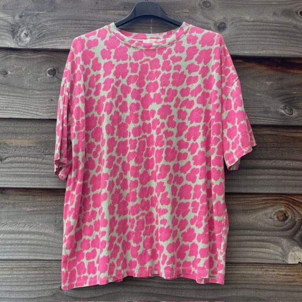 T-shirt panter print - verschillende kleuren - Afbeelding 2