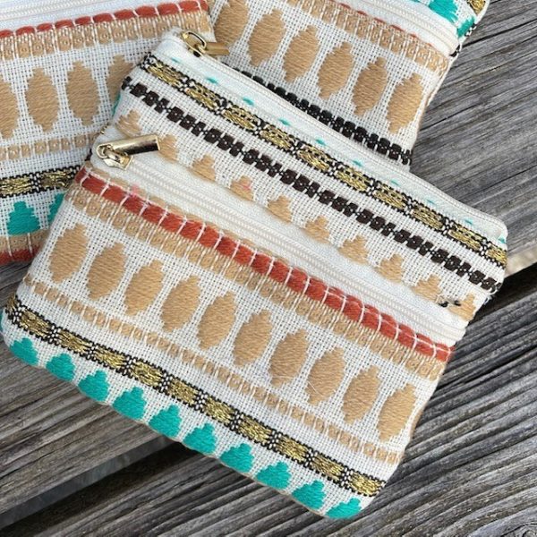 Portemonnee boho - bruin