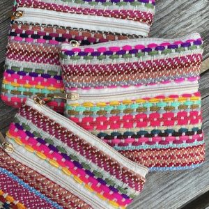 Portemonnee boho - roze