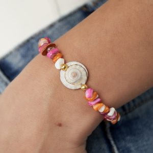 Armband - schelp