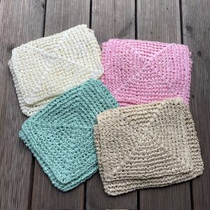 Raffia stro tas - verschillende kleuren