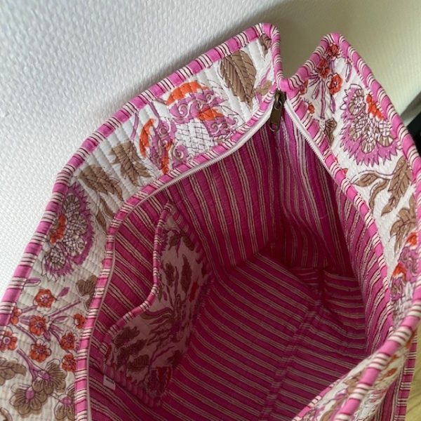 Shopper / Strandtas wit - Afbeelding 3