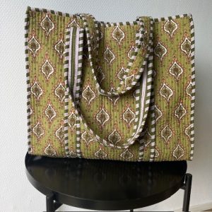 Shopper / Strandtas groen