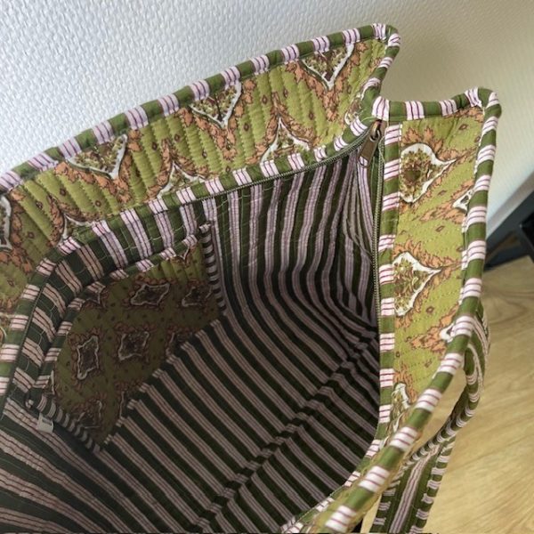 Shopper / Strandtas groen - Afbeelding 3