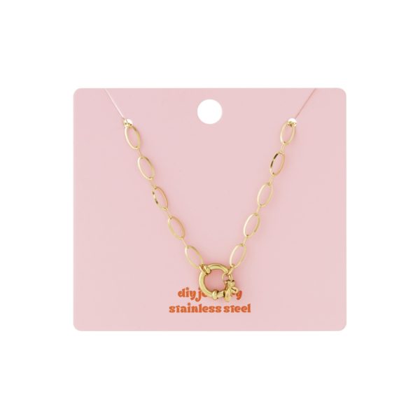 Gouden slotketting - Afbeelding 3