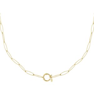 Gouden lus ketting