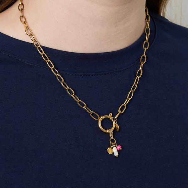 Gouden knoopketting - Afbeelding 4