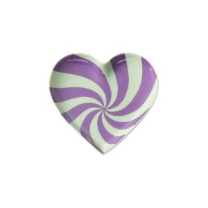 Sieradenschaaltje - swirl purple