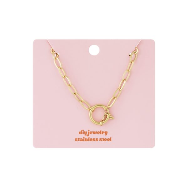 Gouden knoopketting - Afbeelding 2