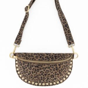 Tas Debby suede - luipaard