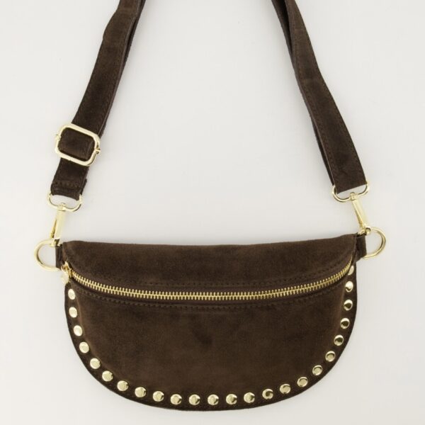 Tas Debby suede - bruin