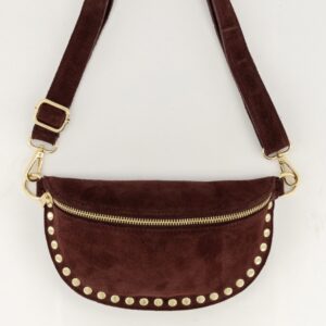 Tas Debby suede - bordeaux