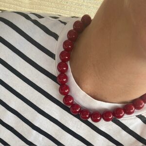 Kralenketting - rood