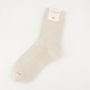 Sokken glitter - beige