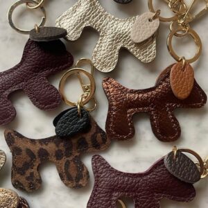 Sleutelhanger hond - verschillende kleuren