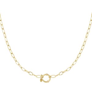 Ketting - knoop goud