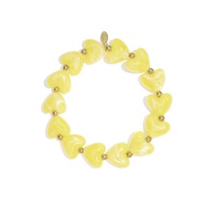 Armband hartjes - verschillende kleuren