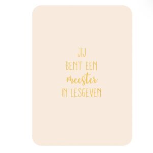 Kaart Meester