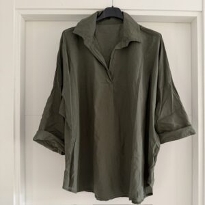 Blouse basic - armygroen