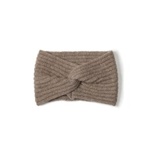 Haarband effen kleur - bruin