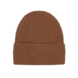 Beanie basic - cognac